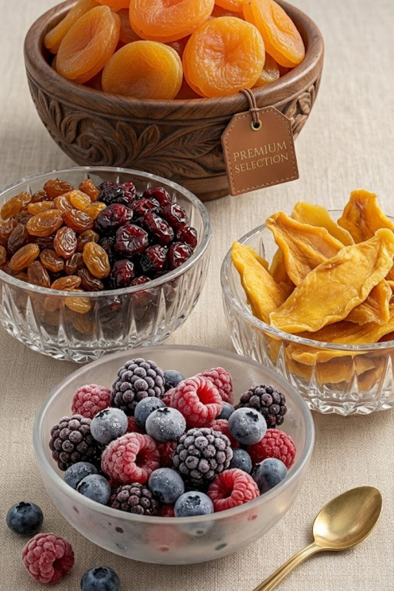Dried & Frozen Fruits - Global Export